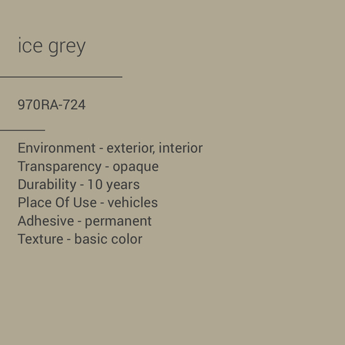 ORACAL® 970RA-724 - Ice Grey
