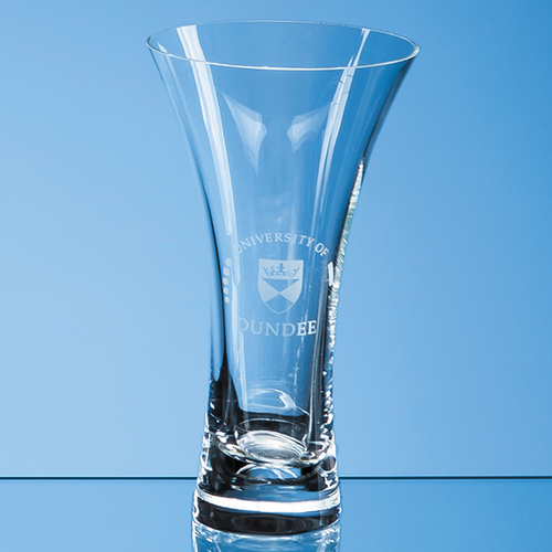 Neptune Plain Trumpet Vase - 18cm