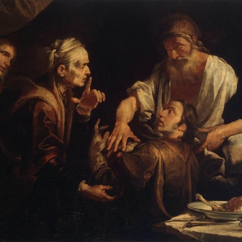 Isaac Blessing Jacob