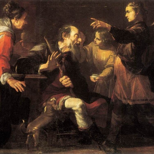 Tobias Healing the Blindness of His Father