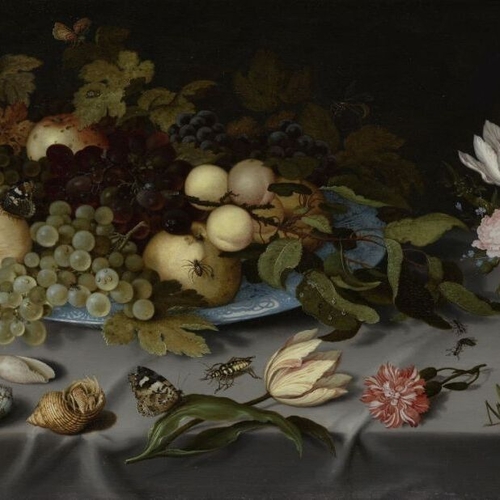 Still Life with Fruit and Flowers