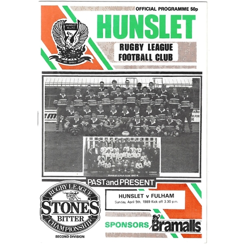 Fulham Away Rugby League Programmes
