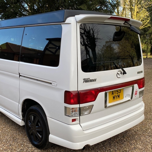 2003 (53)reg Mazda Bongo 2.0 Petrol Automatic Camper Van 4 Berth White