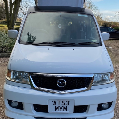 2003 (53)reg Mazda Bongo 2.0 Petrol Automatic Camper Van 4 Berth White
