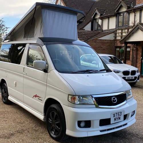 2003 (53)reg Mazda Bongo 2.0 Petrol Automatic Camper Van 4 Berth White