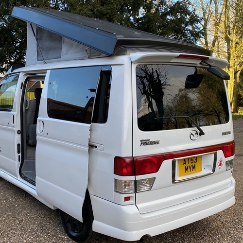 2003 (53)reg Mazda Bongo 2.0 Petrol Automatic Camper Van 4 Berth White