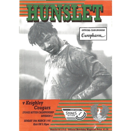 Keighley Away Rugby League Programmes