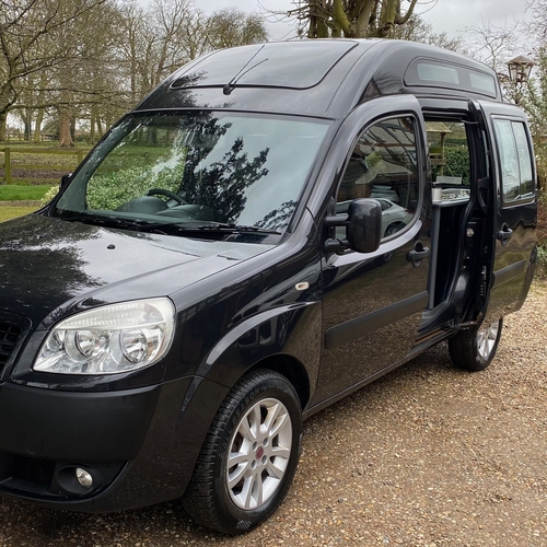 2011 Fiat Doblo 1.9 M-Jet Camper Van 2 Berth PRO Conversion Black Metallic