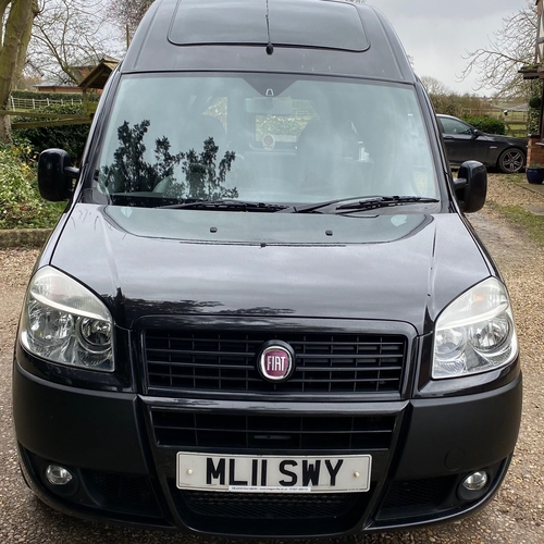 2011 Fiat Doblo 1.9 M-Jet Camper Van 2 Berth PRO Conversion Black Metallic