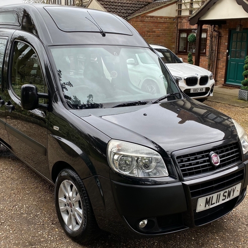 2011 Fiat Doblo 1.9 M-Jet Camper Van 2 Berth PRO Conversion Black Metallic