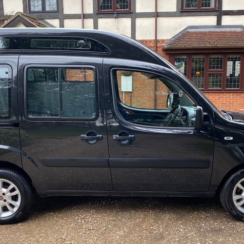 2011 Fiat Doblo 1.9 M-Jet Camper Van 2 Berth PRO Conversion Black Metallic