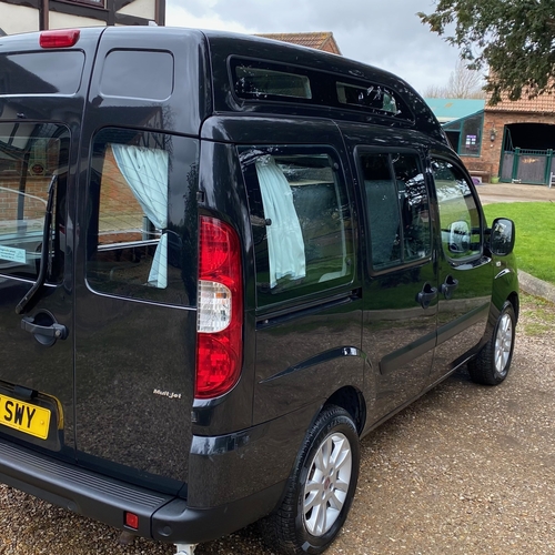 2011 Fiat Doblo 1.9 M-Jet Camper Van 2 Berth PRO Conversion Black Metallic