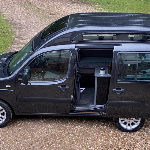 2011 Fiat Doblo 1.9 M-Jet Camper Van 2 Berth PRO Conversion Black Metallic