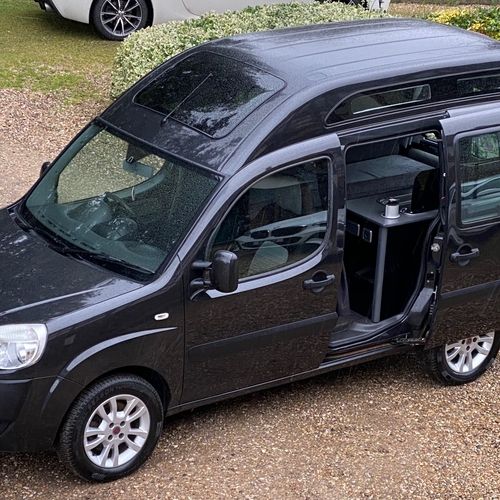 2011 Fiat Doblo 1.9 M-Jet Camper Van 2 Berth PRO Conversion Black Metallic