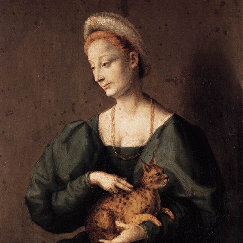 Woman with a Cat