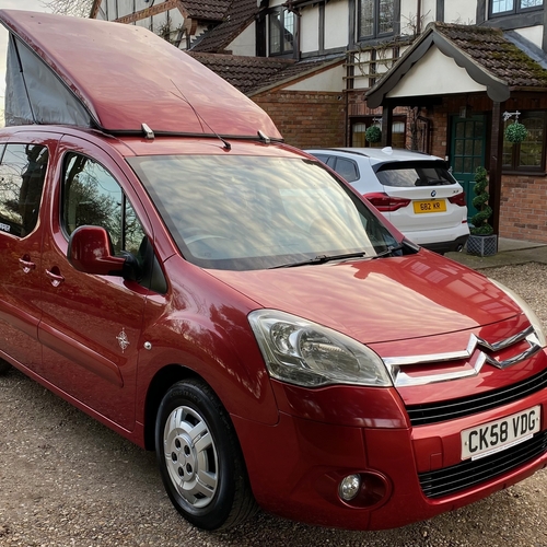 2008 (58)reg Citroen Berlingo VTR 1.6 HDi Camper Day Van 2 Berth