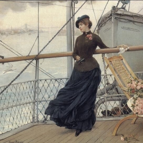 The Departure from New York Harbor