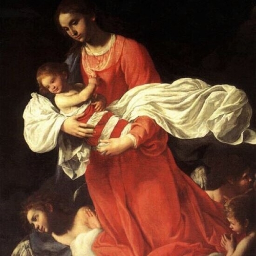 The Virgin and the Child with Angels