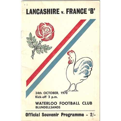 France Rugby Union Programmes