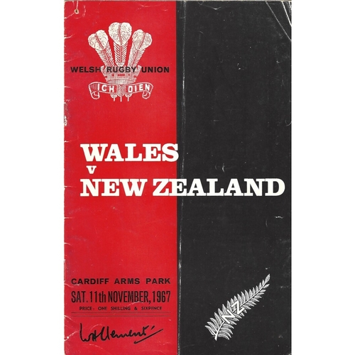 New Zealand Rugby Union Programmes