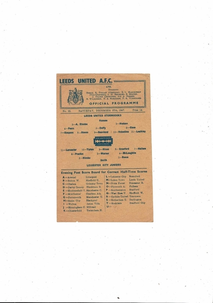 Latest News at Bobs Football Programmes