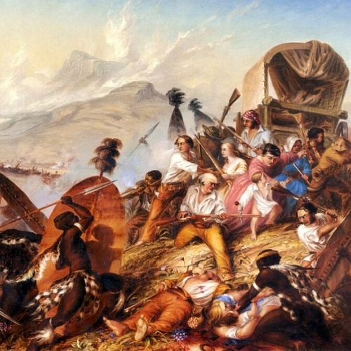 The Battle of Blauwkrantz in 1838