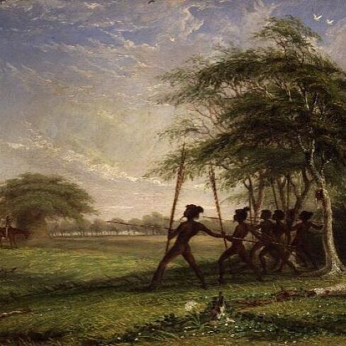 Meeting with Hostile Natives