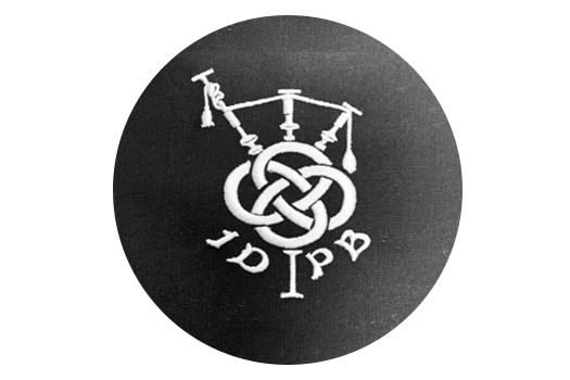 Circular IDPB Sew On Badge