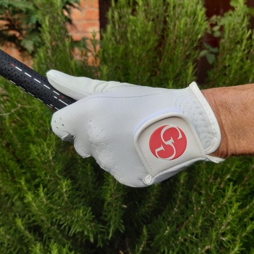 TWIN PACK - Ladies Full Soft Cabretta Leather Golf Gloves - Left Hand (For a right handed golfer) Copy