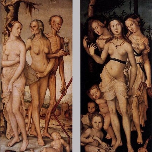 Three Ages of Man and Three Graces