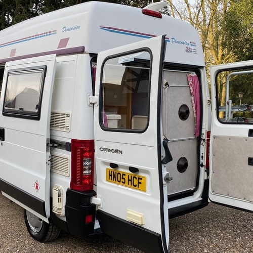 2005 Romahome Dimension R30 Luxury 2 Berth Camper Van Citroen Relay 2.0HDi