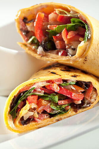 Vegan Burrito Street Food Mobile Catering