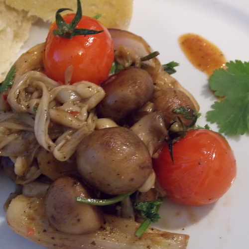 Tempting Hot Mushroom Medley