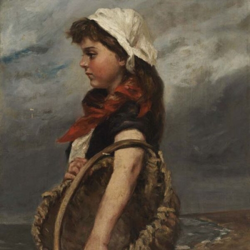 Girl with Basket