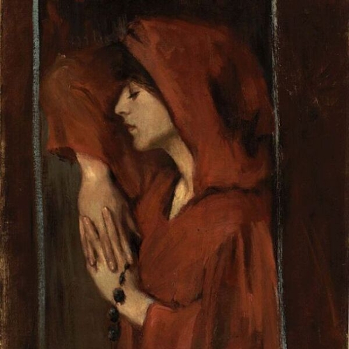 Woman with Red Hood