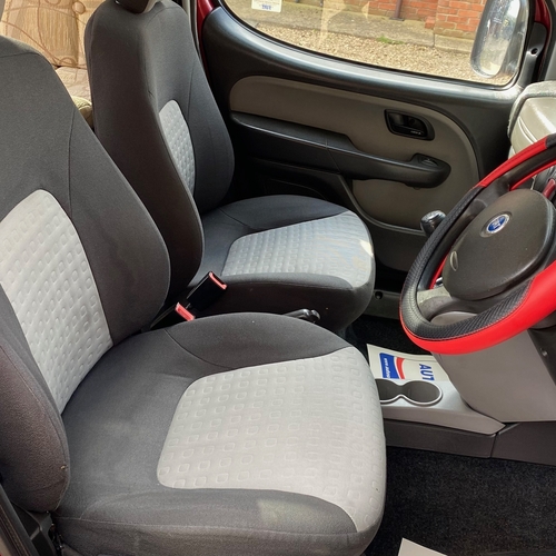 2007 Fiat Doblo 1.4 Petrol Camper Van 2 Berth Micro AIR CON