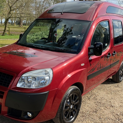 2007 Fiat Doblo 1.4 Petrol Camper Van 2 Berth Micro AIR CON