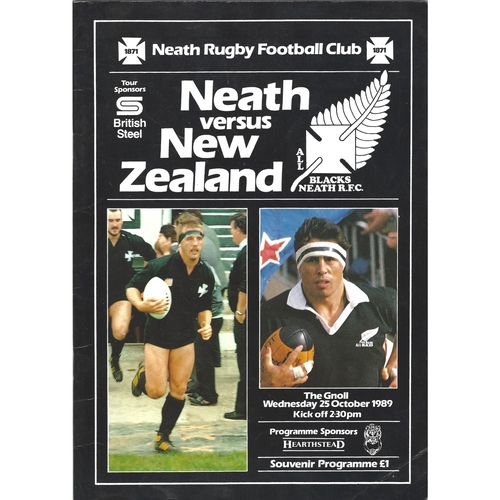 New Zealand Rugby League Programmes