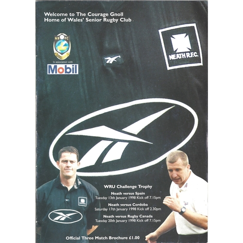 Canada Rugby Union Programmes