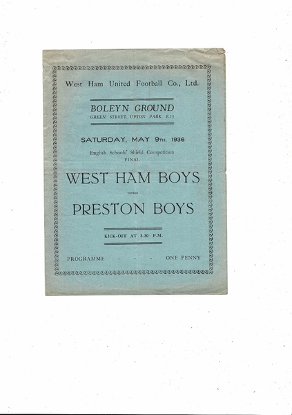 Latest Football Programmes Listed today