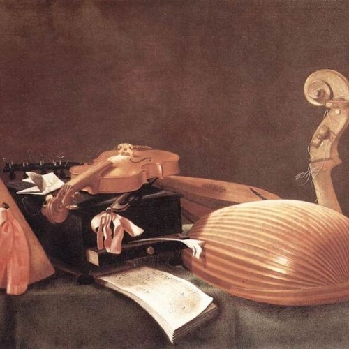 Still-life with Musical Instruments
