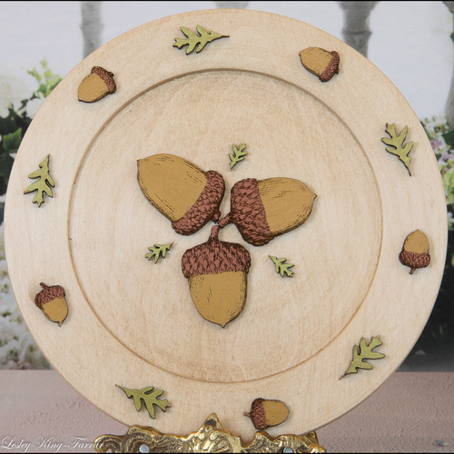 'Acorns' Change Plate