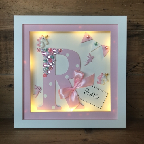 LED Initial Frame ( Unicorns )