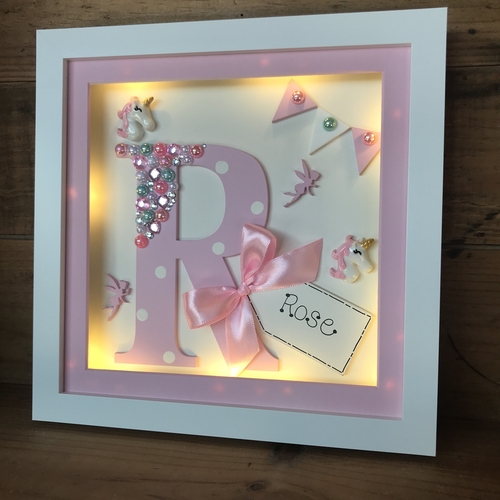 LED Initial Frame ( Unicorns )