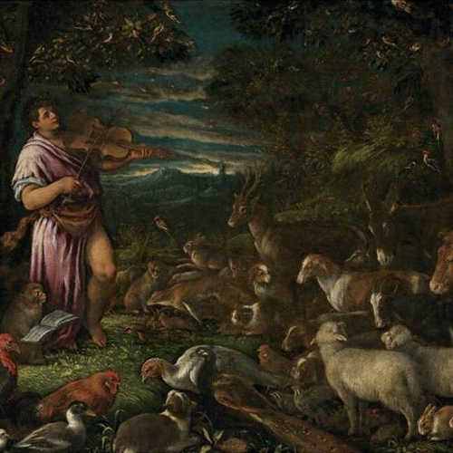 Orpheus Charming the Animals