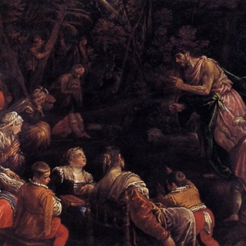St John the Baptist Preaching