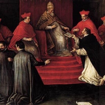 Honorius III Approving the Rule of Saint Dominic in 1216
