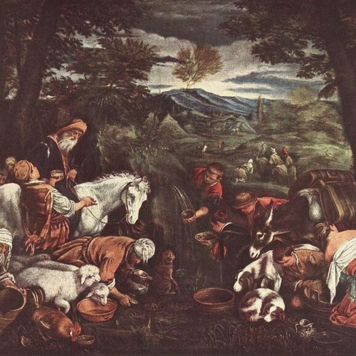 Moses Striking the Rock