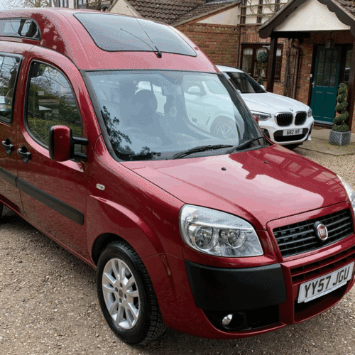 2008 Fiat Doblo 1.3 Petrol Camper Van 2 Berth ONLY 33011 Miles