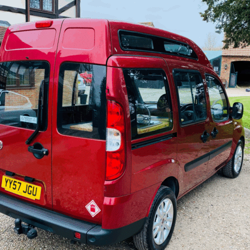 2008 Fiat Doblo 1.3 Petrol Camper Van 2 Berth ONLY 33011 Miles